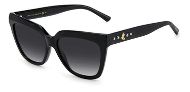 Women Jimmy Choo Sunglasses: JULIEKA/S - Black - SpecSMART Eye Clinic (Diagonal View)